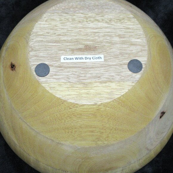 Decorative Wooden Christmas Tree Bowl - Picture 4 of 6